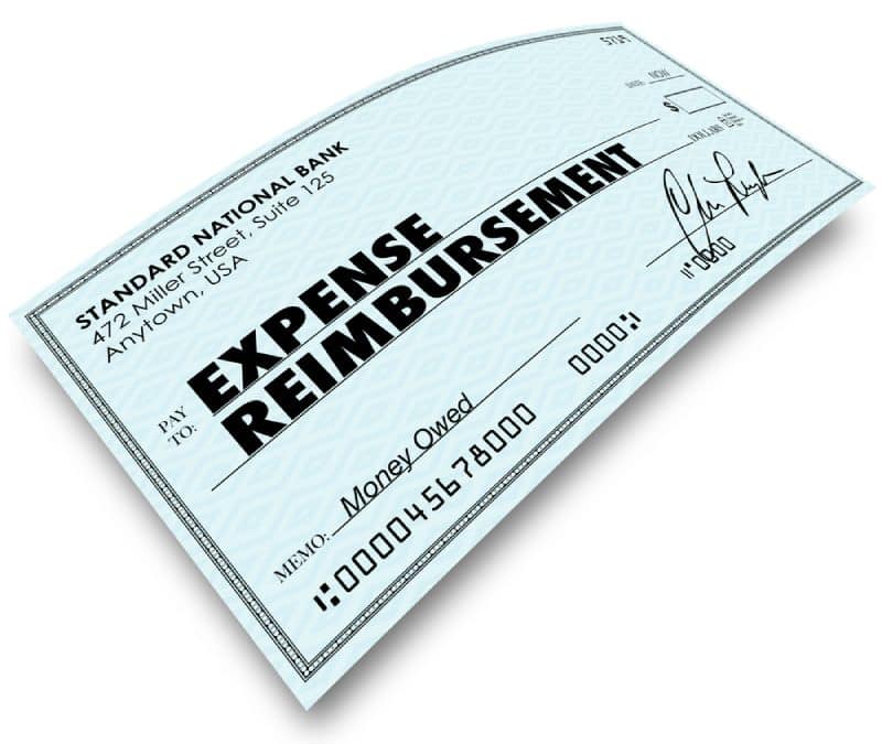 when is reimbursement necessary and when is the company credit card?